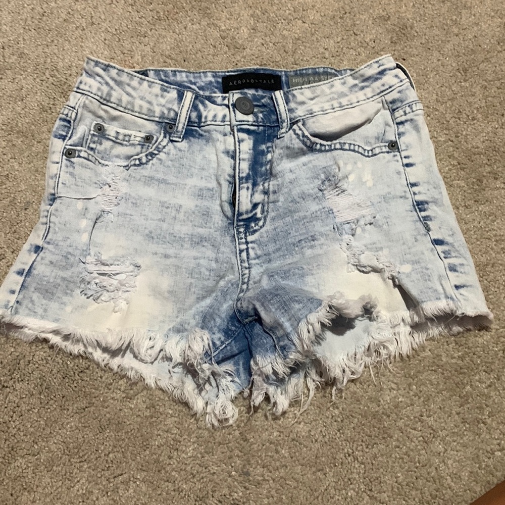 high wasted shorty, Aéropostale size 0